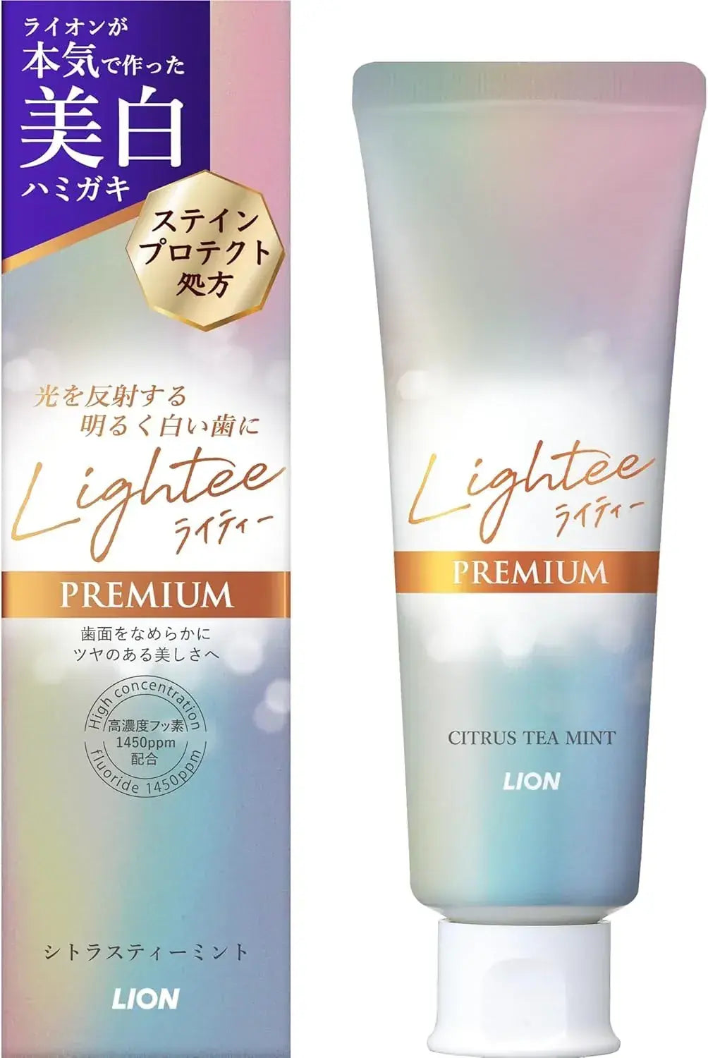 Lion Lightee Toothpaste Premium 3.5 oz 100 g Quasi drug