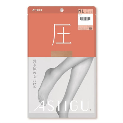Atsugi Astigu Compression Stocking Atsu AP6002 for Leg Support and Comfort