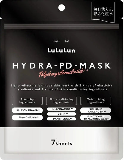 Lululun Hydra PD Face Sheet Mask 7 Sheets Moisturizing Pores