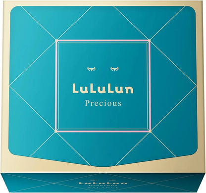 Lululun Precious Green Glow Up Sheet Mask Pack of 32 Large Size