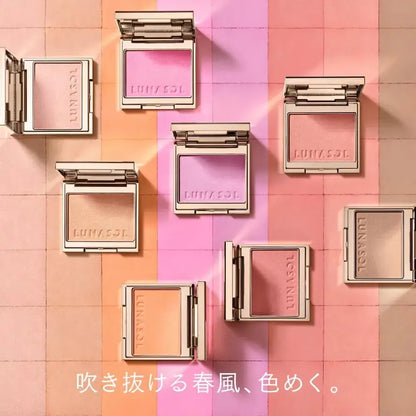 Lunasol Coloring Breeze Cheek Makeup Enhances Skin Beauty