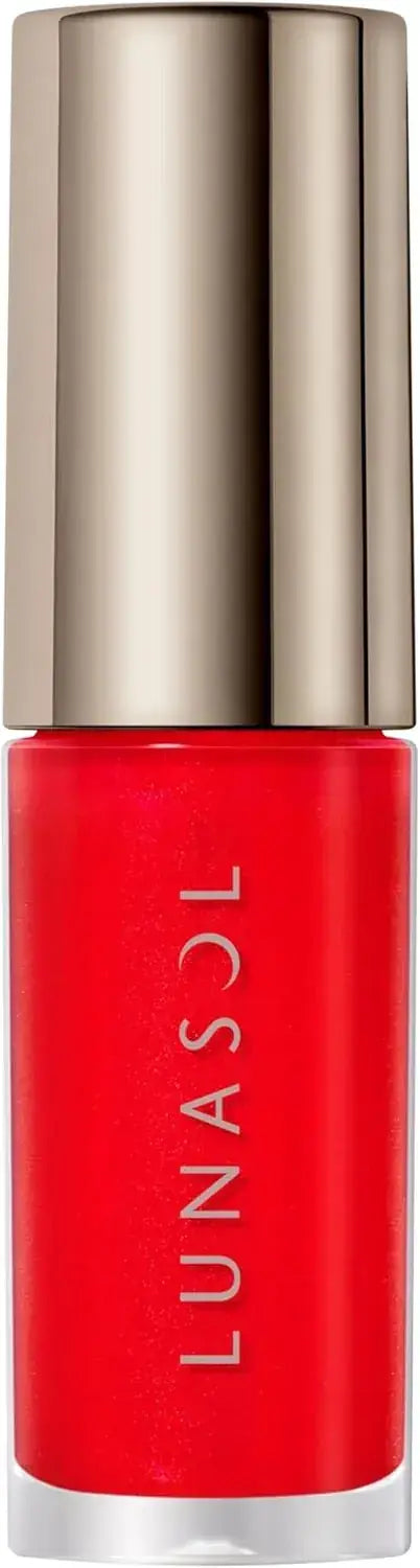 Lunasol Deui Reflect Lip Oil 03 Plump Juicy Glossy Cherry Red