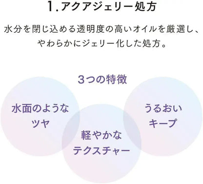 Lunasol Deui Reflect Lip Oil 04 Honey Orange Glossy Smooth Lips