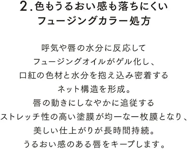 Lunasol Fusing Color Lips 12 Lipstick Cherry Wood Glossy Finish