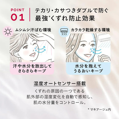 Maquillage Dramatic Skin Sensor Makeup Base Collaboration Design