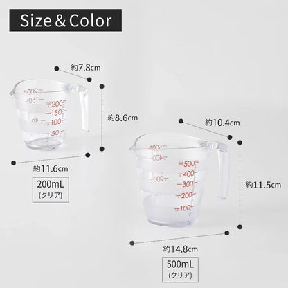 Marna Easy-to-Read Measuring Cup Microwave & Dishwasher Safe