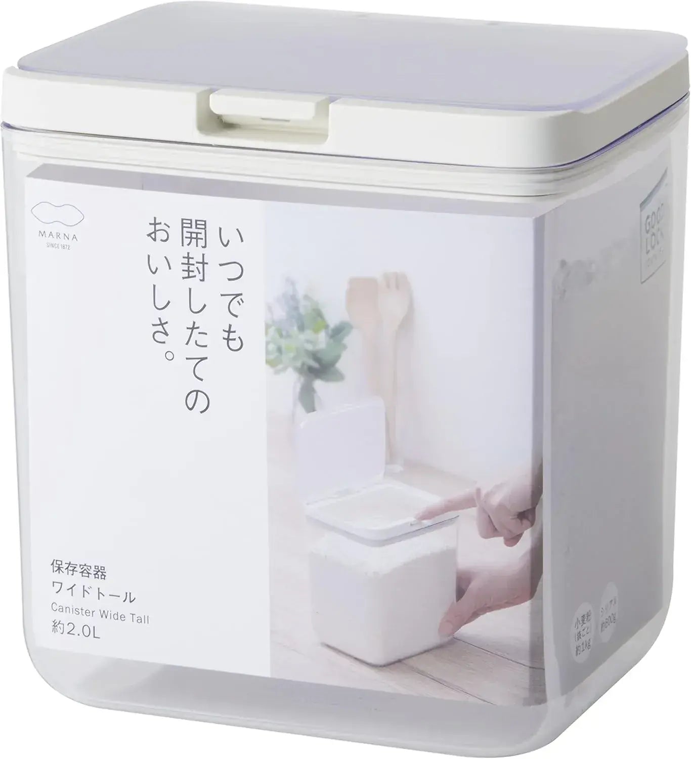 Marna Plastic Kitchen Storage Container Moisture Resistant