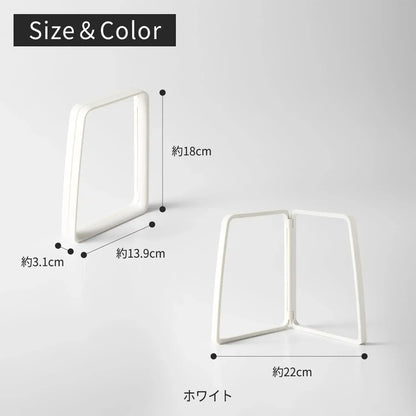 Marna Poly Bag Holder Compact Foldable Kitchen Garbage Bag Holder