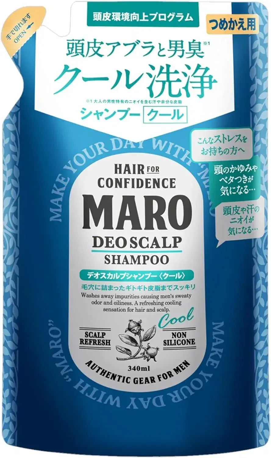 Maro Deoscalp Shampoo - Cool Refill - 4582469490951