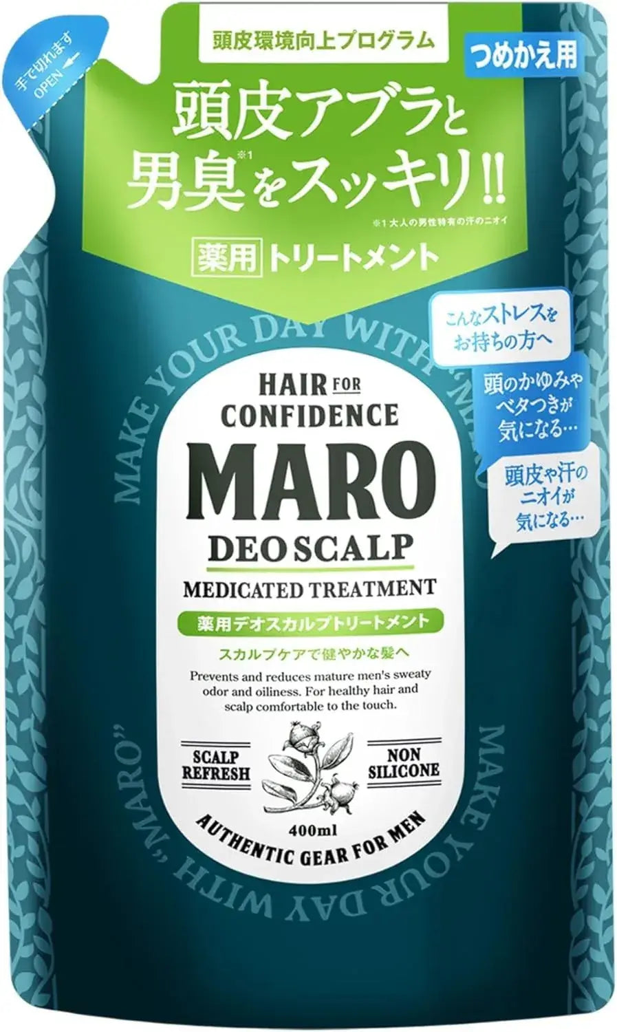 Maro Deoscalp Shampoo - Treatment Refill - 4582469490852