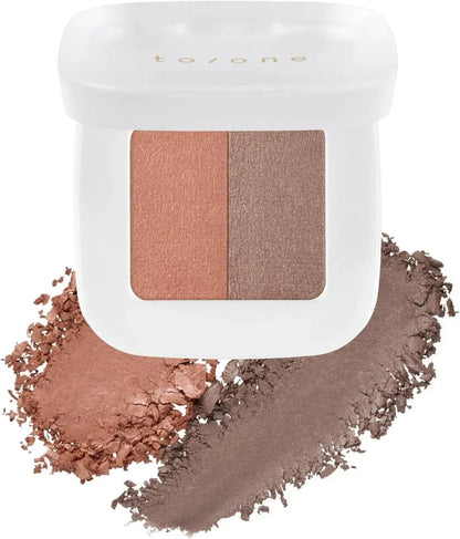 MASH Beauty Lab To One Petal Float Eyebrow Powder - 01 Apricot Brown - 4570106733882