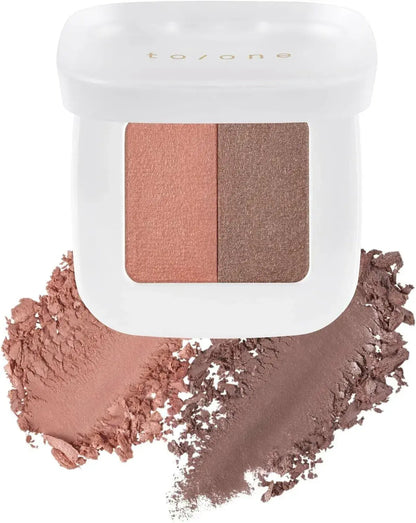 MASH Beauty Lab To One Petal Float Eyebrow Powder - 02 Peach Brown - 4570106733899
