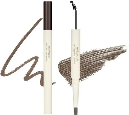 Milktouch Soft Edge Dual Eyebrow - 01 Ash Gray - 8800344077766