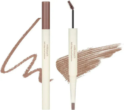 Milktouch Soft Edge Dual Eyebrow - 04 Ash Peony - 8800344077797