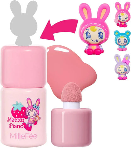 MilleFee Shake Drop Cheek Liquid Soft Sponge Brush - N01 Peach Souffle Mezzo Piano - 4571501179039
