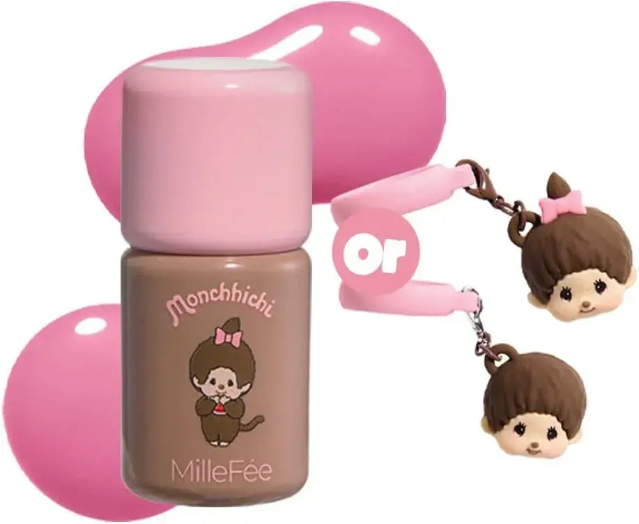 MilleFee Shake Drop Cheek Liquid Soft Sponge Brush - M06 Monchichi Transparent Filter - 4580805230124