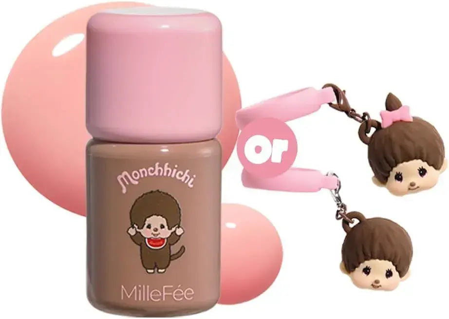 MilleFee Shake Drop Cheek Liquid Soft Sponge Brush - M05 Monchichi - 4580805230117