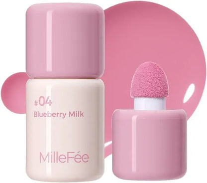 MilleFee Shake Drop Cheek Liquid Soft Sponge Brush - 04 Blueberry Milk - 4571501178254