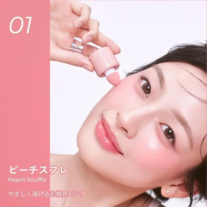 MilleFee Shake Drop Cheek Liquid Soft Sponge Brush