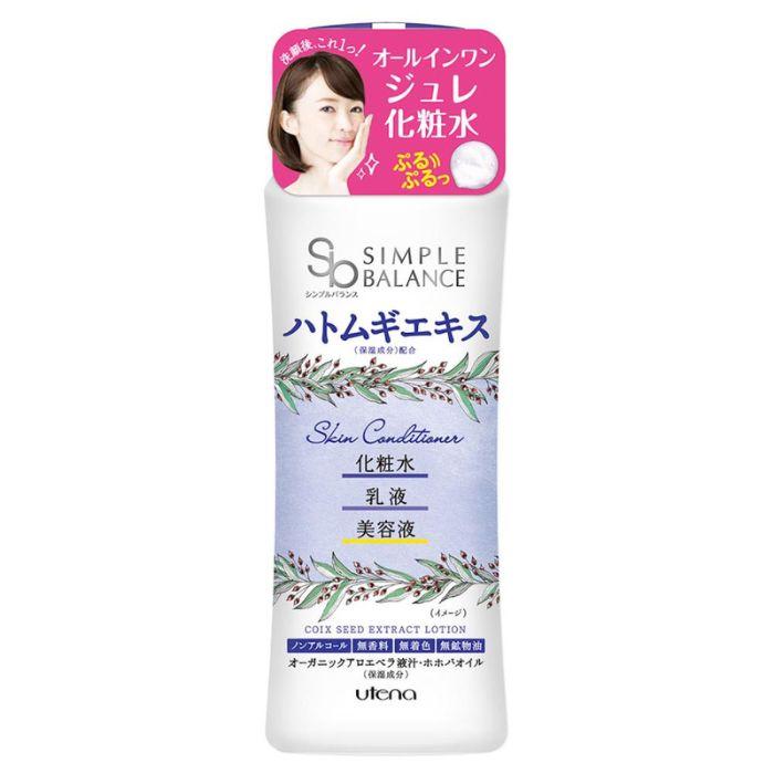 Utena Simple Balance Skin Conditioner 薏苡仁萃取乳液 220ml - 日本乳液