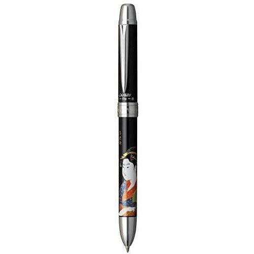 Platinum Fountain Pen Modern Makie Double R3 Action Sarabo Mwb-3000Gm Utamaro in Gunmetal