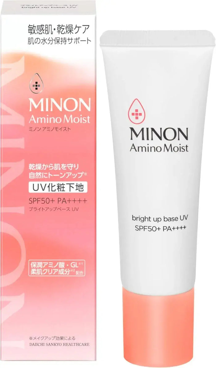 Minon Amino Moist Bright Up Base UV Moisturizer for Sensitive Skin