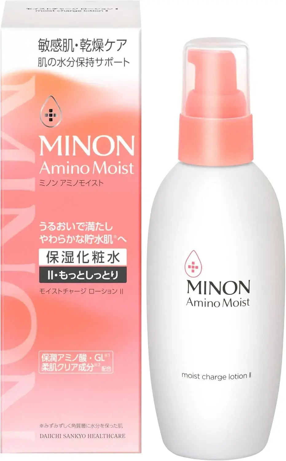 Minon Amino Moist Charge Lotion II Hypoallergenic Moisturizing Toner