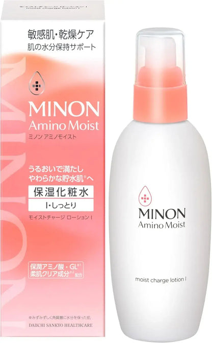 Minon Amino Moist Charge Lotion Refill Hypoallergenic Moisturizer - Main Unit - 4987107678379