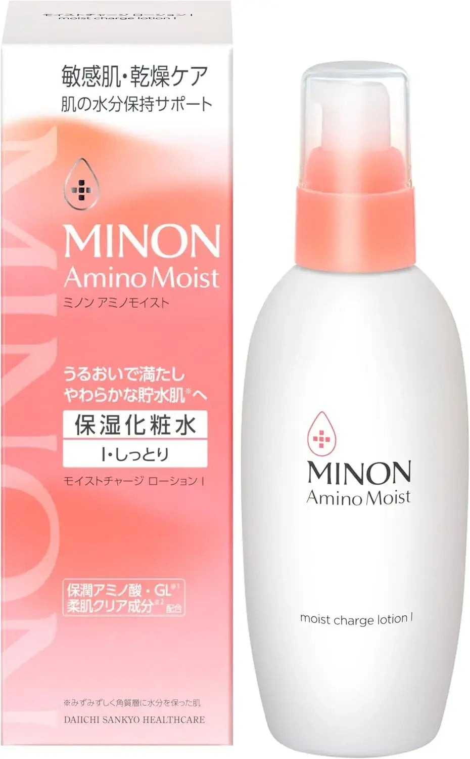 Minon Amino Moist Charge Lotion Refill Hypoallergenic Moisturizer - Main Unit - 4987107678379