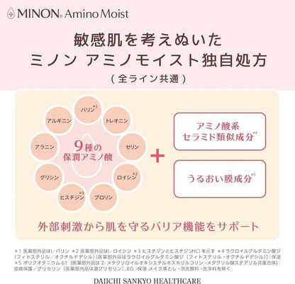 Minon Amino Moist Medicated Acne Care Milk for Sensitive Skin