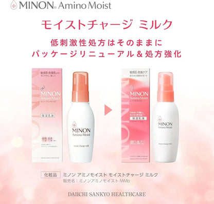Minon Amino Moist Moist Charge Milk Hypoallergenic Moisturizer