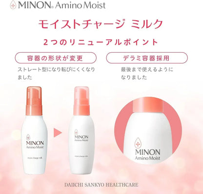Minon Amino Moist Moist Charge Milk Hypoallergenic Moisturizer