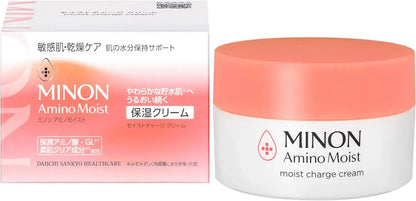 Minon AminoMoist Moist Charge Cream 40g Sensitive Skin Low Irritation