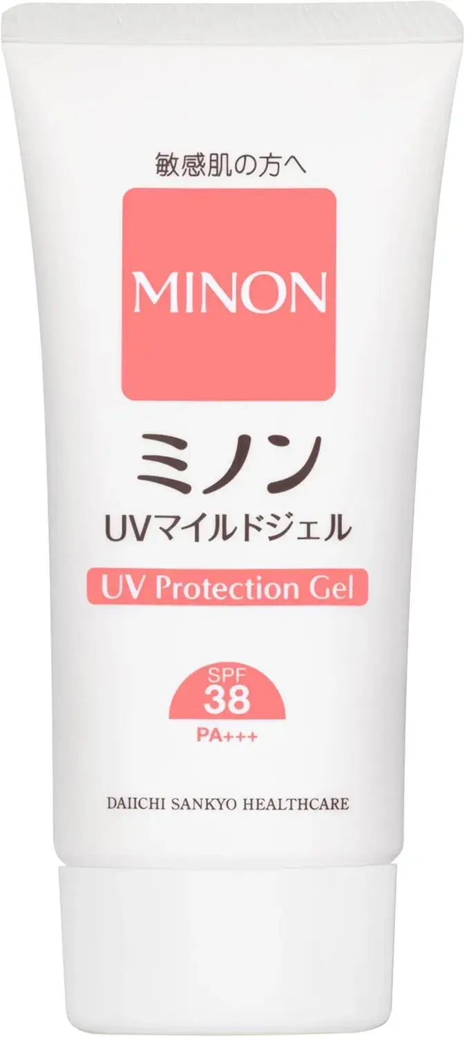 Minon UV Mild Gel Sunscreen SPF38 PA+++ for Sensitive Skin 70g