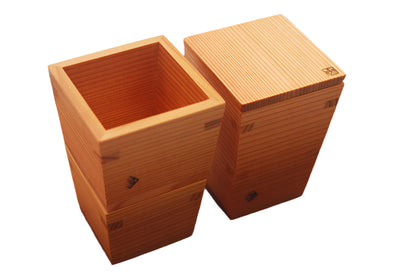 Miranda Style Omoeraku Handcrafted Japanese Cedar Sake Server Large