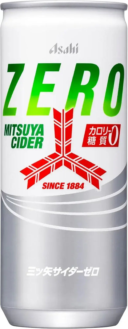 Mitsuya Cider Pure Bottle Soft Drink - Zero 8.5fl oz 20 Cans - 4514603328707
