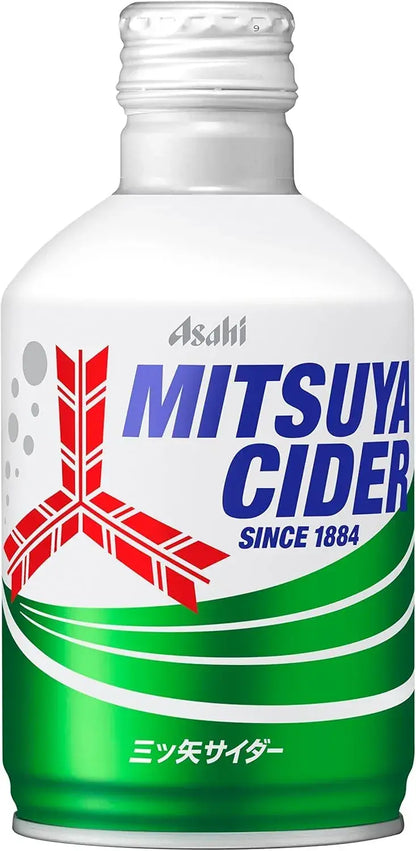 Mitsuya Cider Pure Bottle Soft Drink - 300ml Bottle Cans - 4514603217407