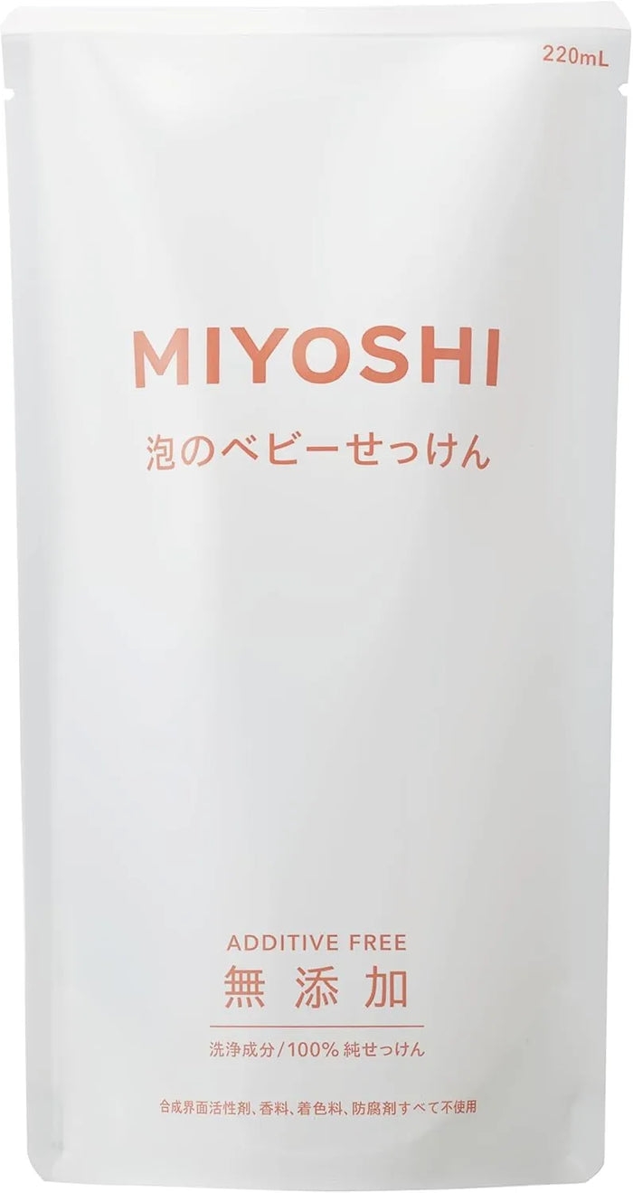 Miyoshi Additive-Free Foaming Baby Soap Refill