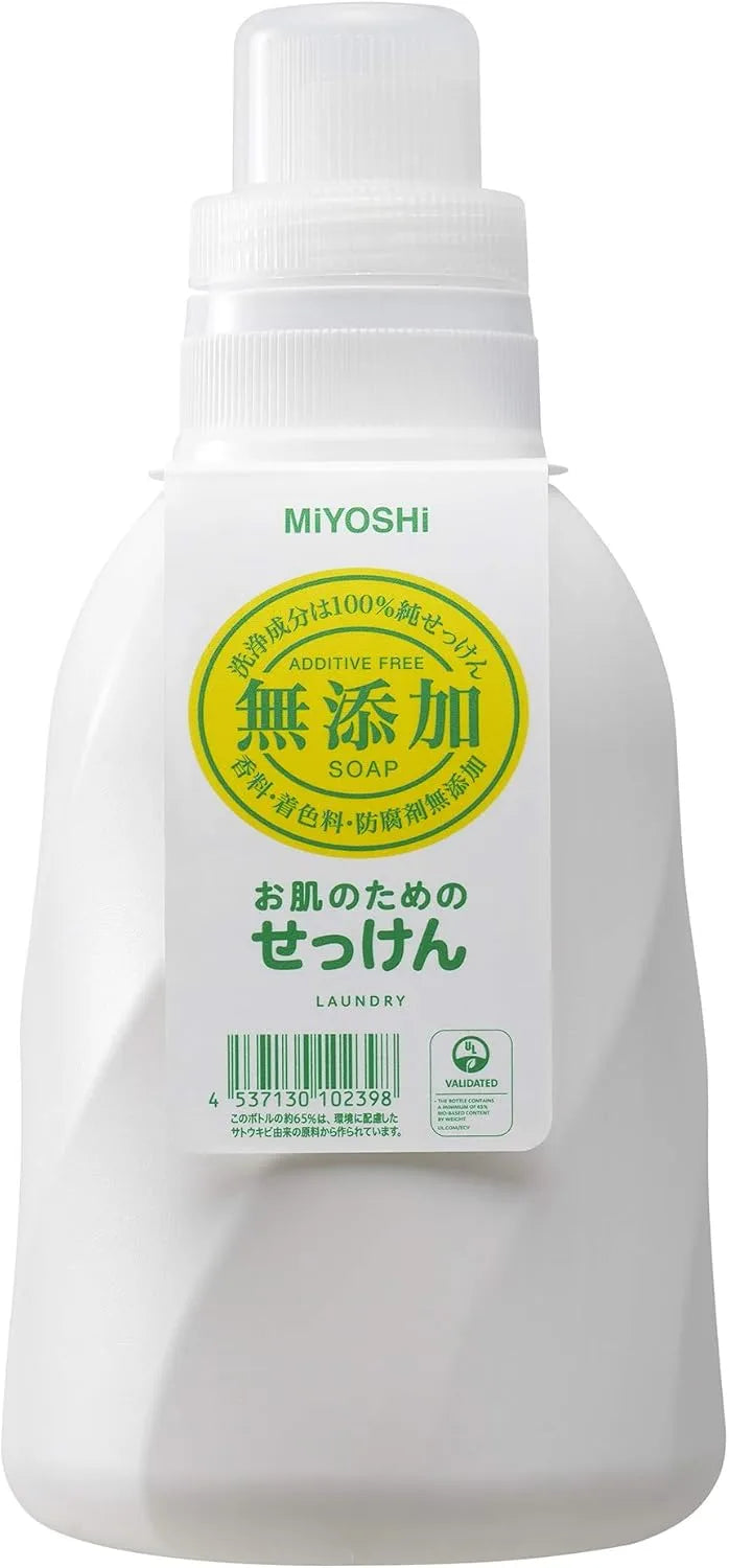 Miyoshi Additive-Free Laundry Liquid Soap Skin Friendly 33.4oz