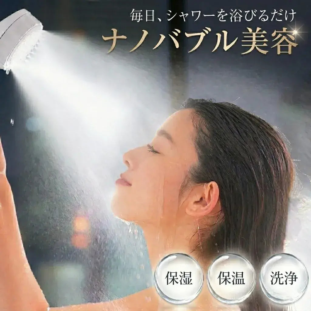 Mizsei Micro Nano Bubble Showerhead Bubbly Misty Shower 2.0