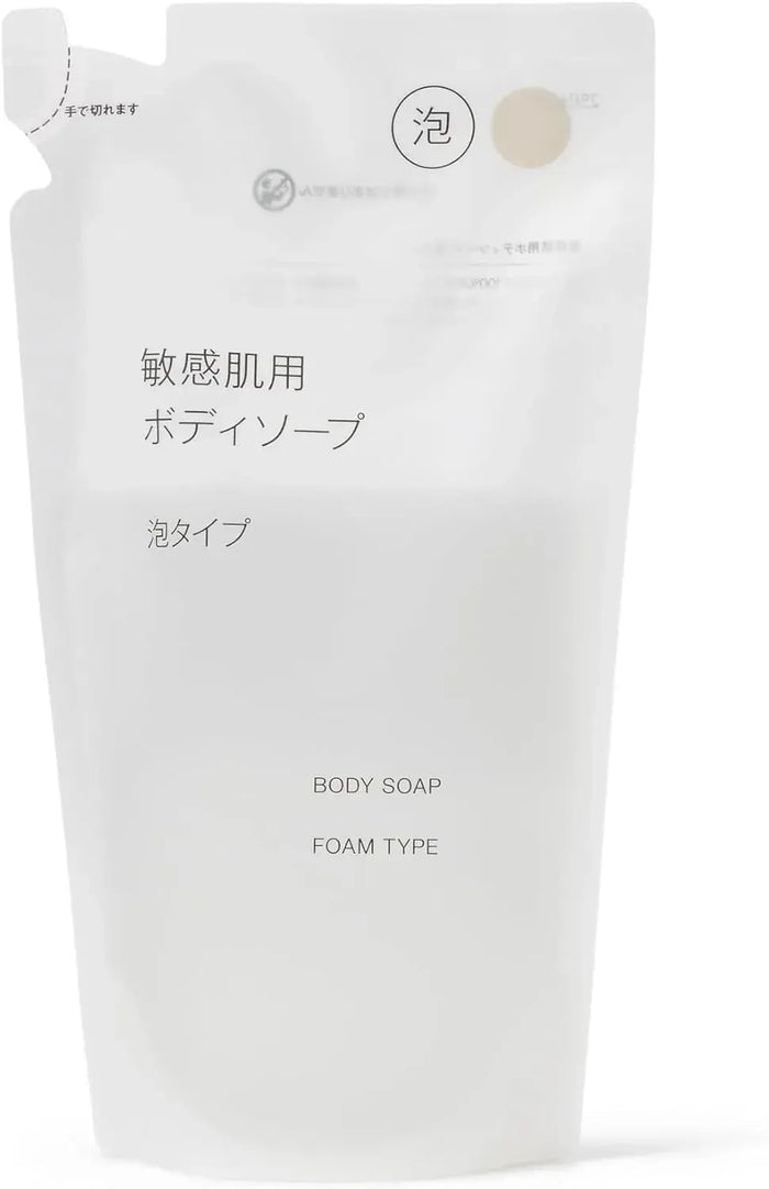 Muji Body Soap for Sensitive Skin Foaming Refillable