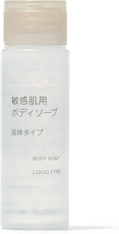 Muji Body Soap for Sensitive Skin Foaming Type - Liquid Portable - 4550584935794