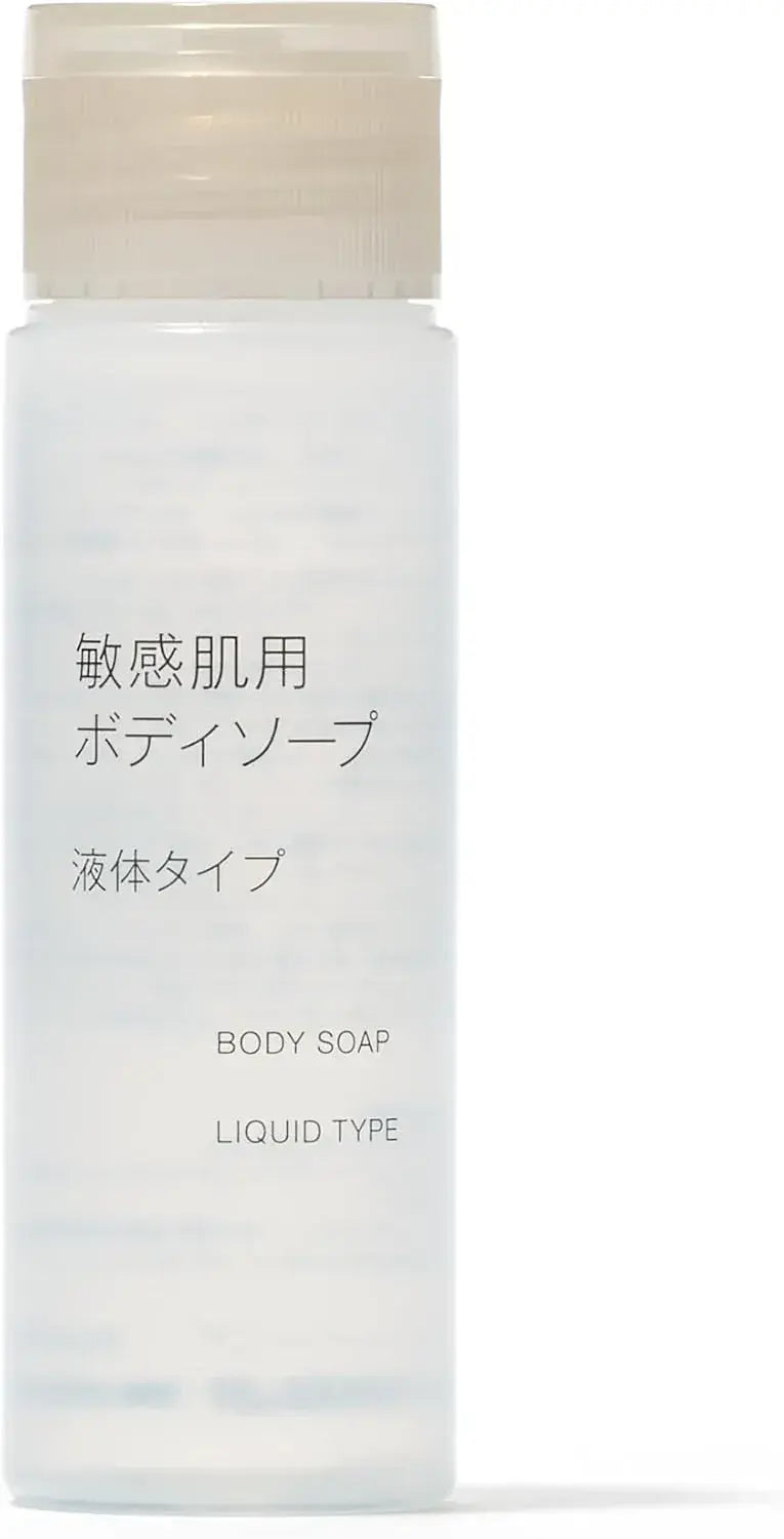 Muji Body Soap for Sensitive Skin Foaming Type - Liquid Portable - 4550584935794