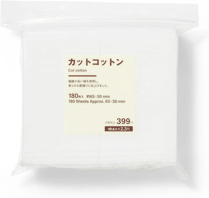 Muji Cut Cotton Pads