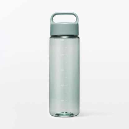 Muji Easy to Carry Drink Bottle - Smoky Green 500ml - 4550723112628