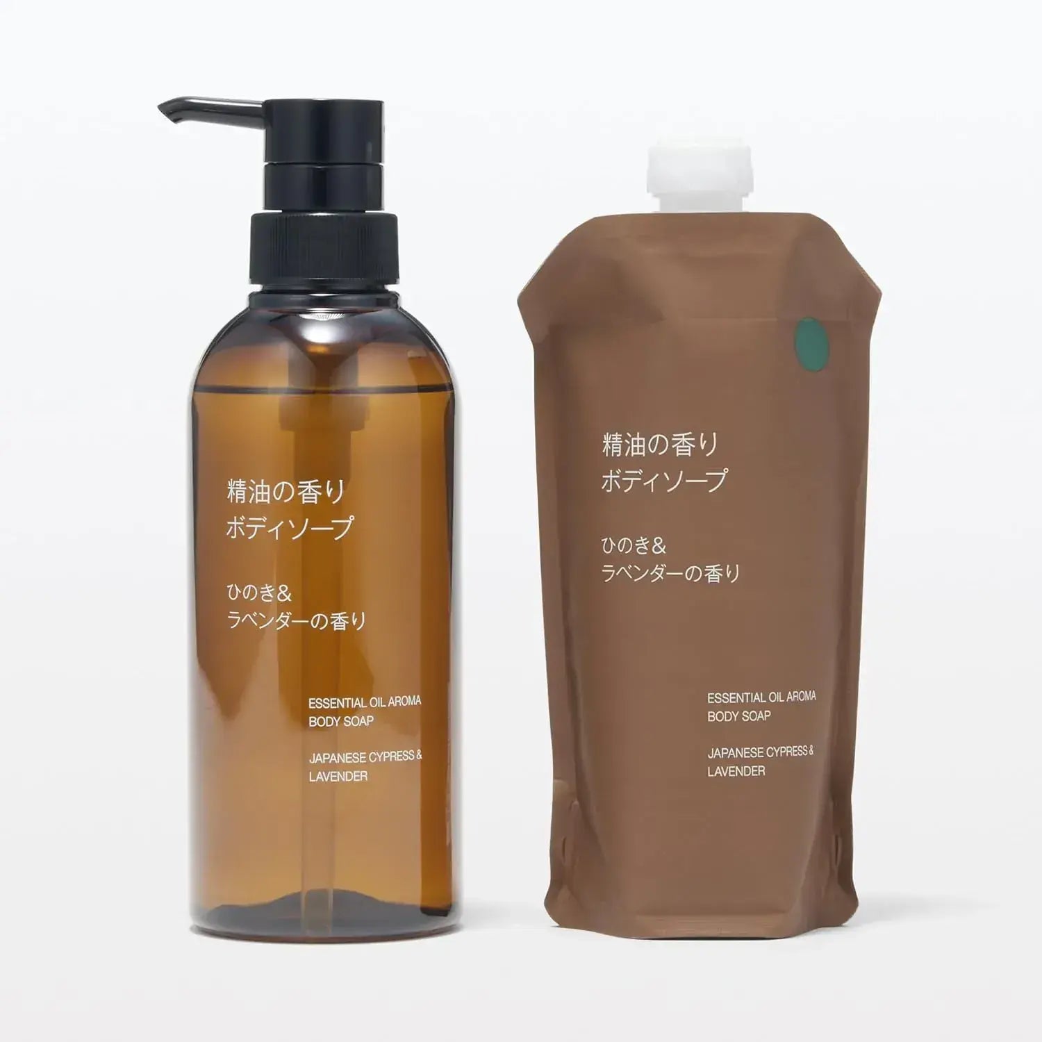 Muji Essential Oil Scent Body Soap Hinoki Lavender Refill