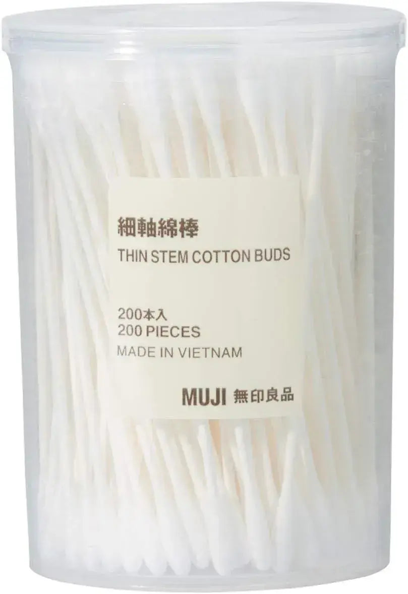 Muji Fine Shaft Cotton Buds Case Pack