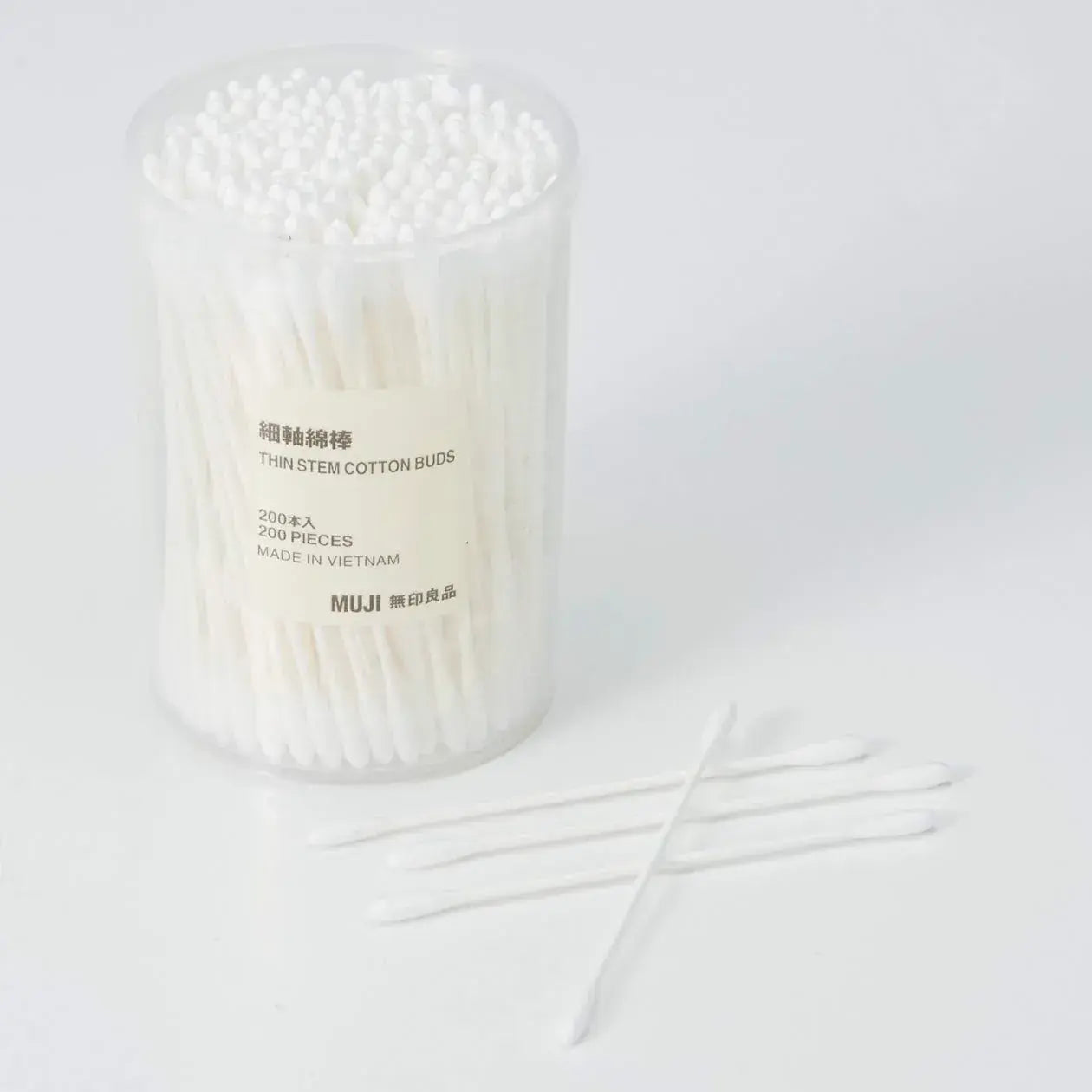 Muji Fine Shaft Cotton Buds Case Pack