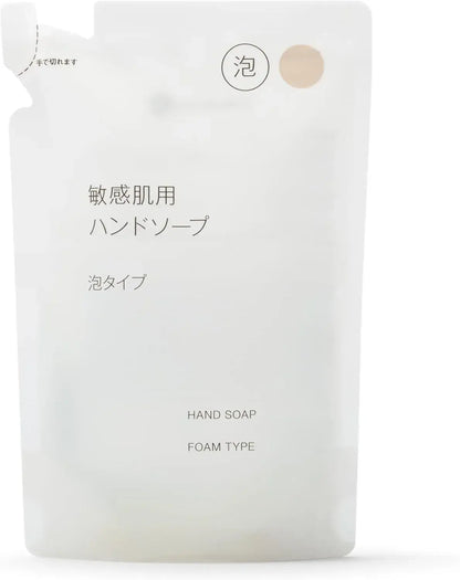 Muji Hand Soap for Sensitive Skin Foaming Type - Refill - 4550584935817