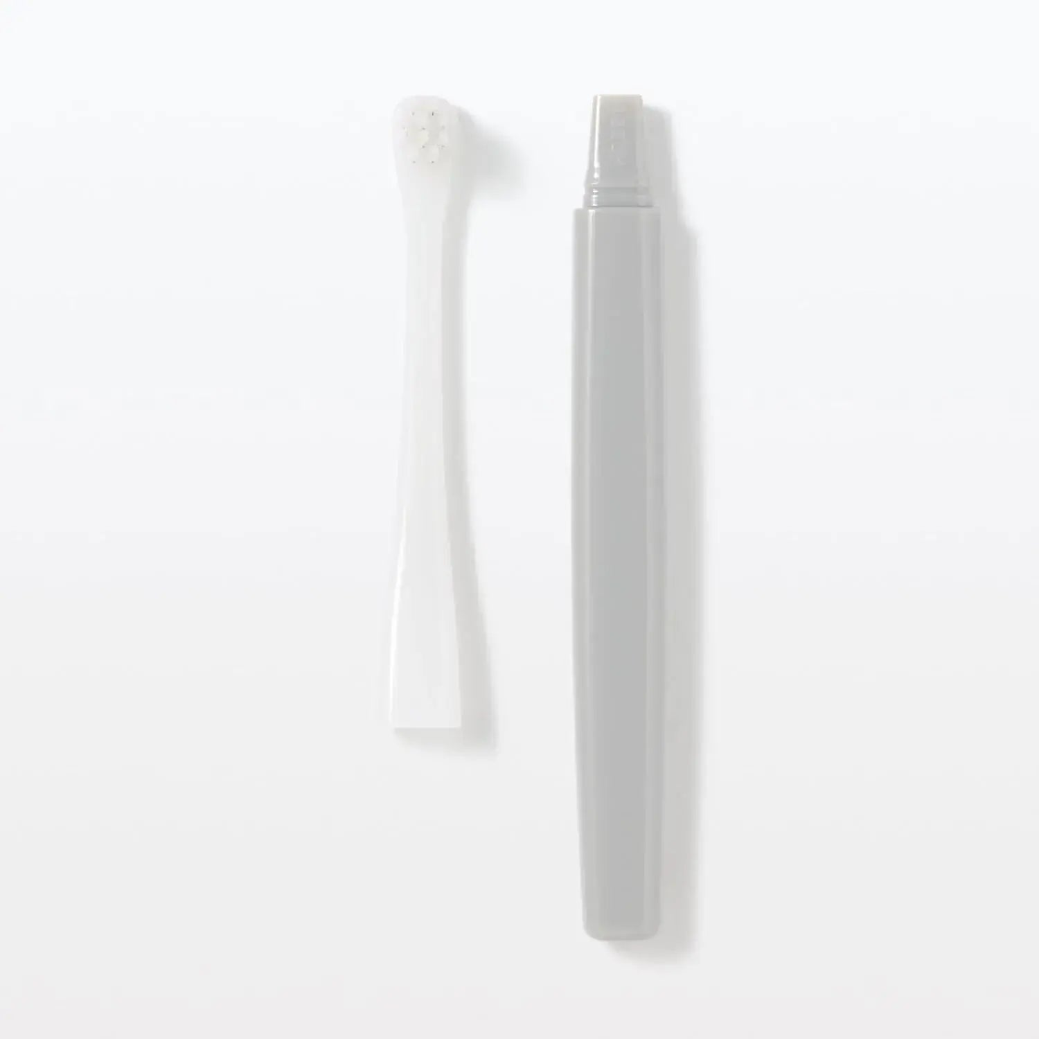Muji Interchangeable Toothbrush Partial Brush Head Gray